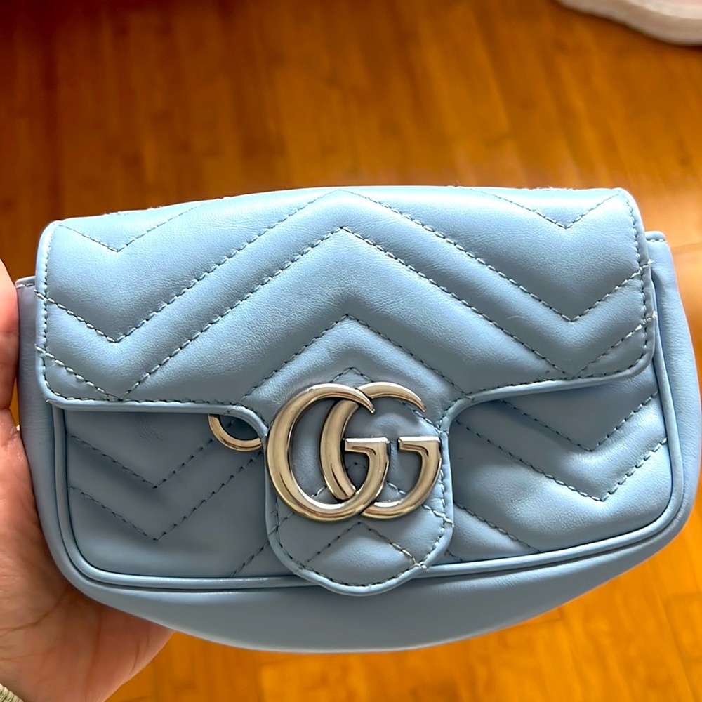 Gucci Calfskin leather Matelasse super mini